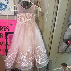 Elegant Pink Kids Dress